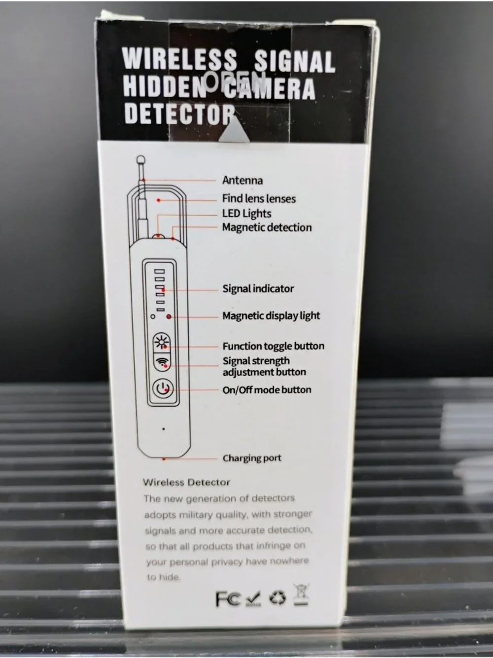 Wireless Signal Hidden Camera Detector